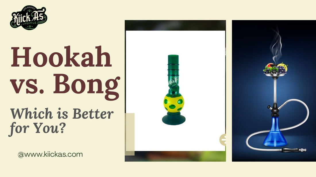 Hookah vs. Bong: Which is Better for You?