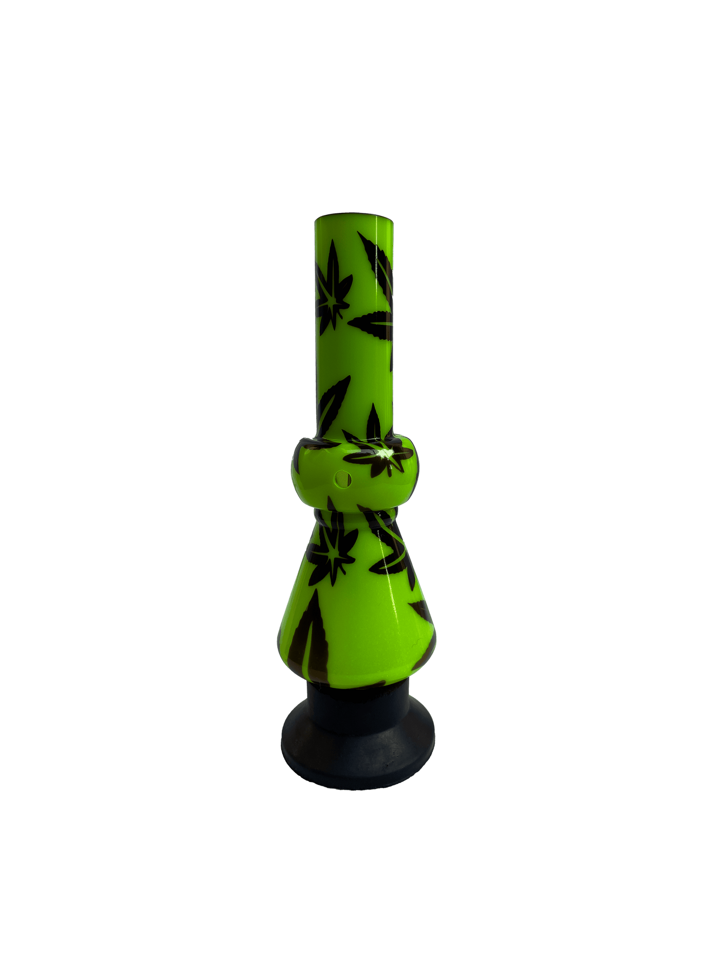 B2b Acrylic Bong by Kiick As - Glass-like Finish Shooter Mini Portable Waterpipe - 20cm / 8 inch "Mint Breeze" Durable Easy to Clean Stylish Design for Smooth Sessions. Perfect Bong for Home or Travel.